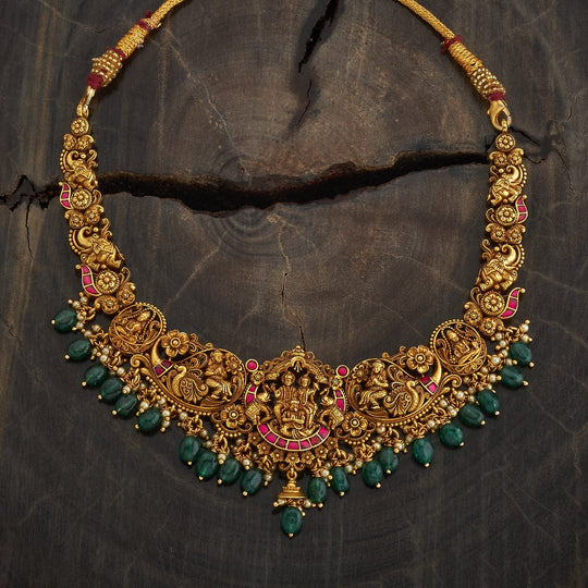 Temple Necklace Silver Temple Necklace 185374