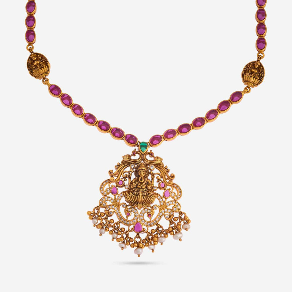 Temple Necklace Silver Temple Necklace 185424