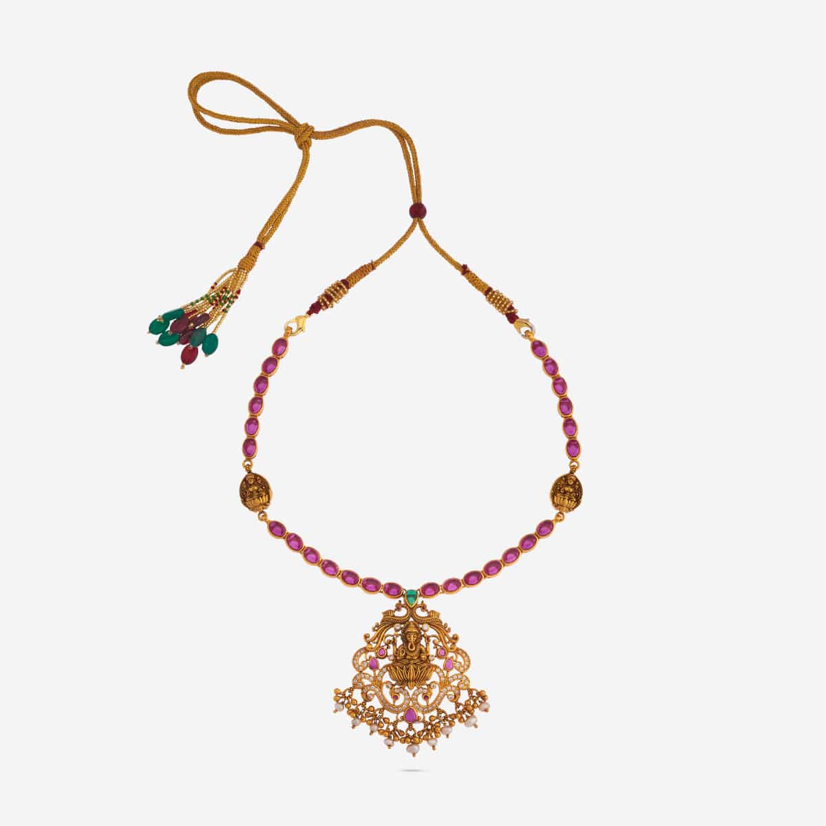 Temple Necklace Silver Temple Necklace 185424