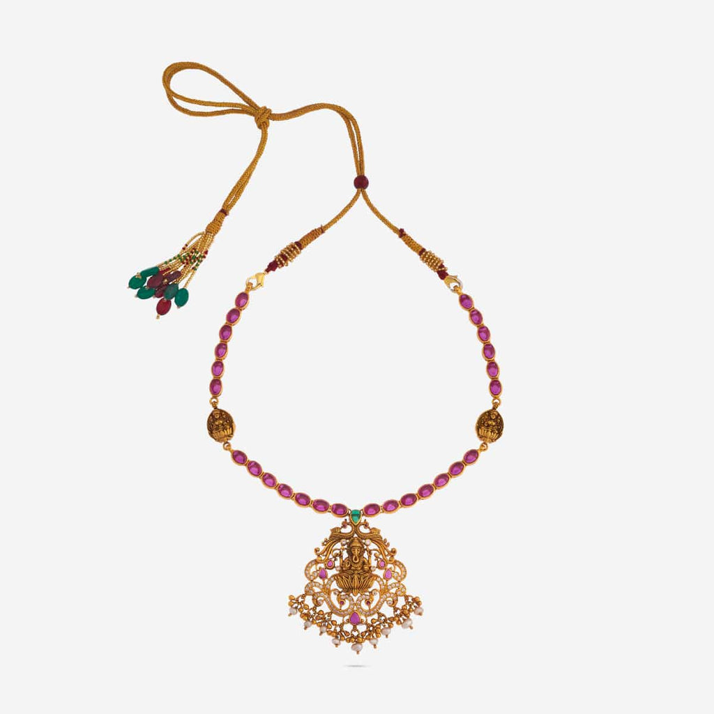 Temple Necklace Silver Temple Necklace 185424