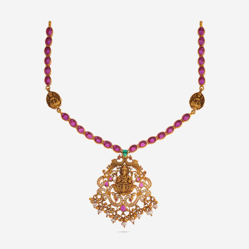 Temple Necklace Silver Temple Necklace 185424