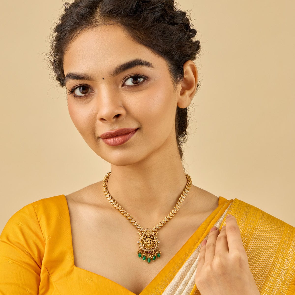 Temple Necklace Silver Temple Necklace 185430