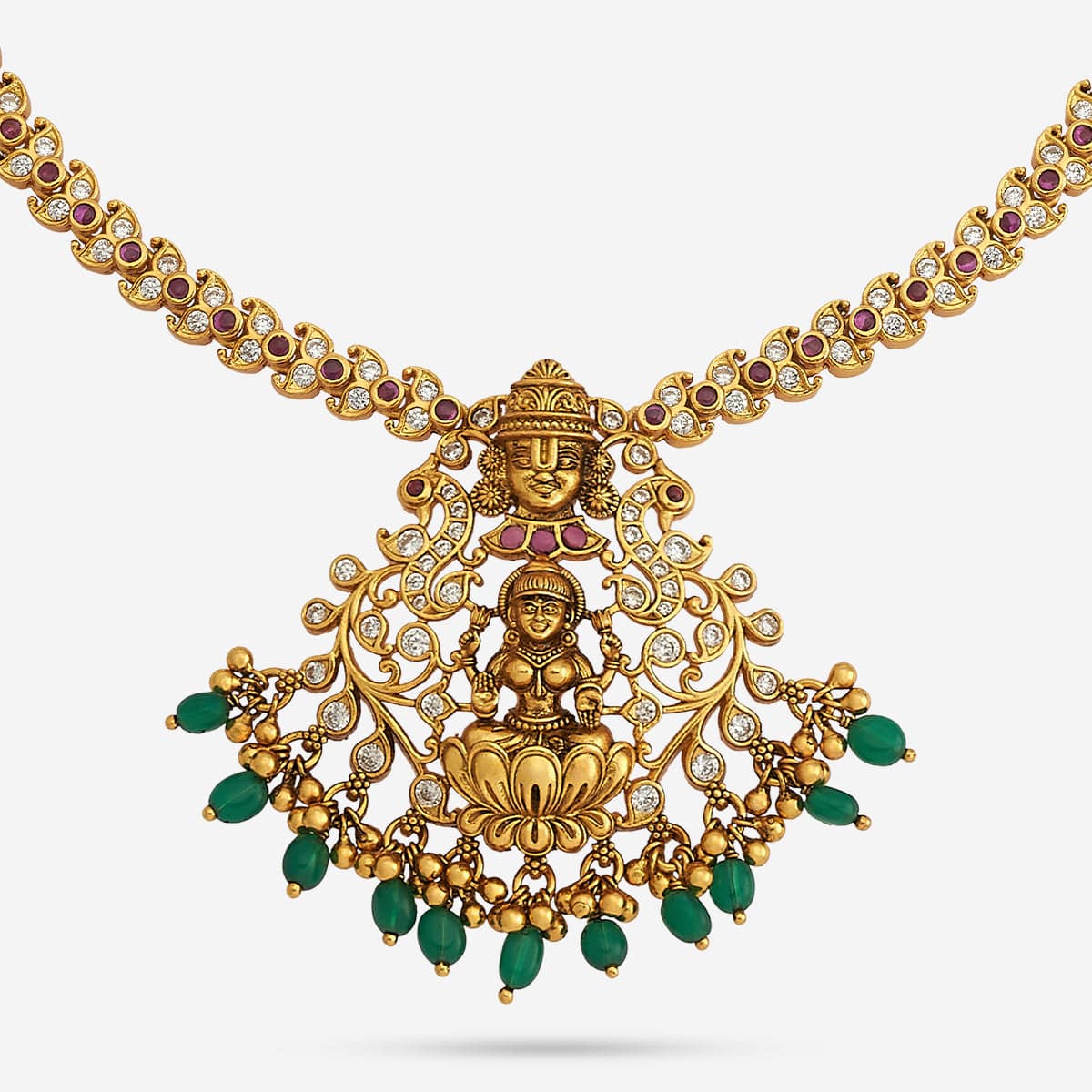 Temple Necklace Silver Temple Necklace 185431