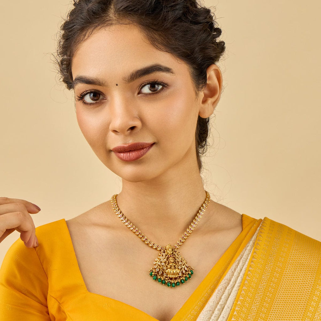 Temple Necklace Silver Temple Necklace 185431