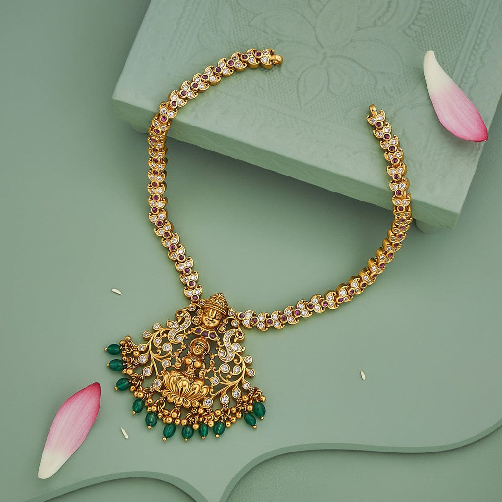 Temple Necklace Silver Temple Necklace 185431