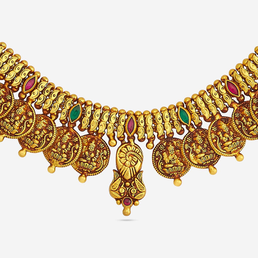 Temple Necklace Silver Temple Necklace 185474