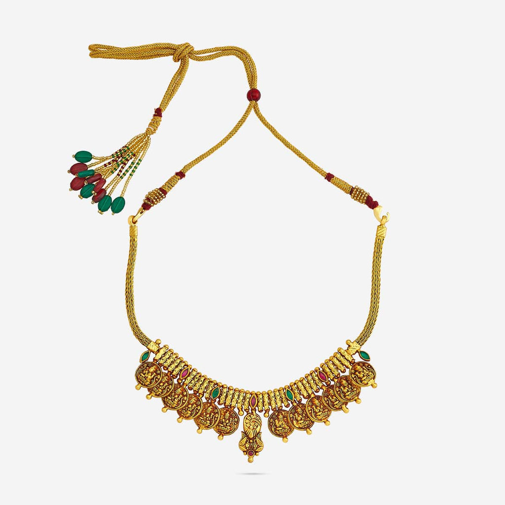 Temple Necklace Silver Temple Necklace 185474