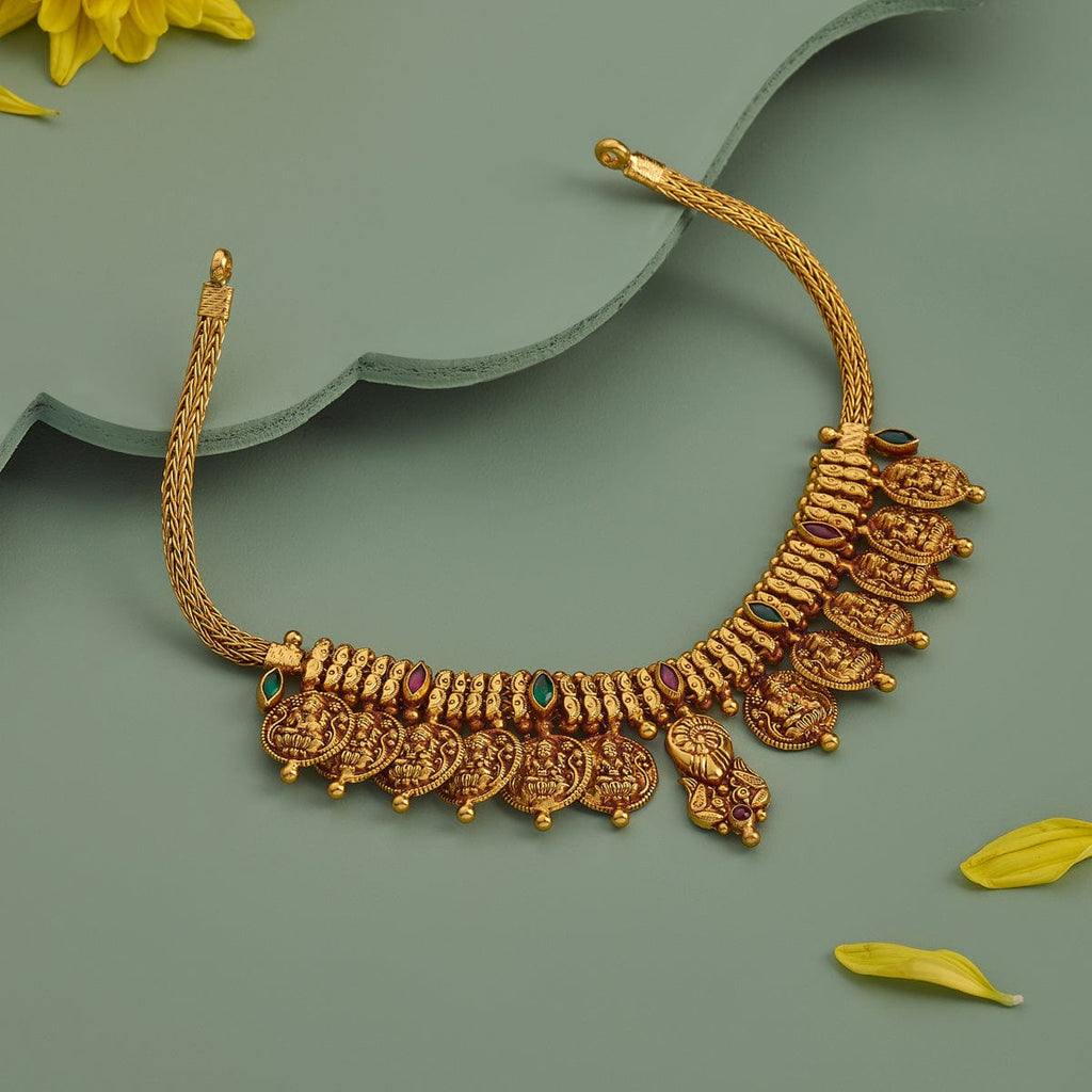 Temple Necklace Silver Temple Necklace 185474