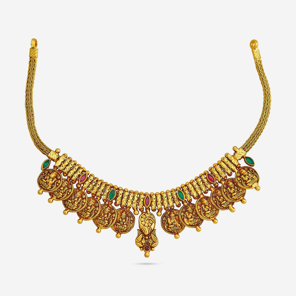 Temple Necklace Silver Temple Necklace 185474