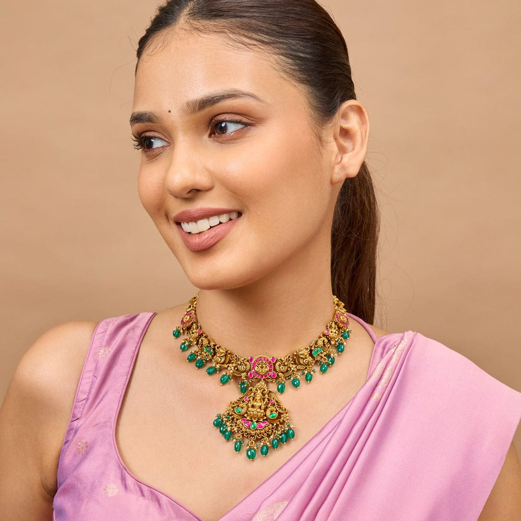 Temple Necklace Silver Temple Necklace 188147