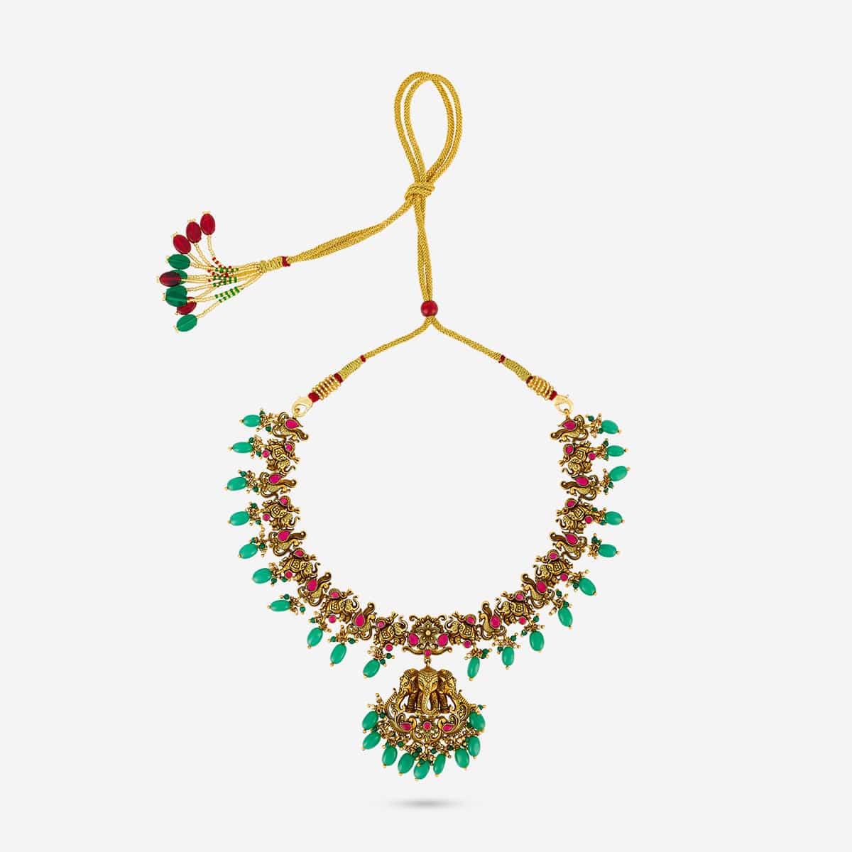 Temple Necklace Silver Temple Necklace 188149