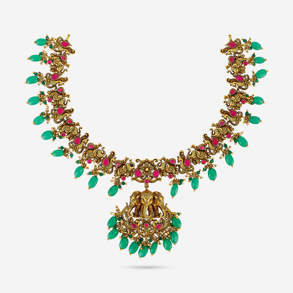 Temple Necklace Silver Temple Necklace 188149