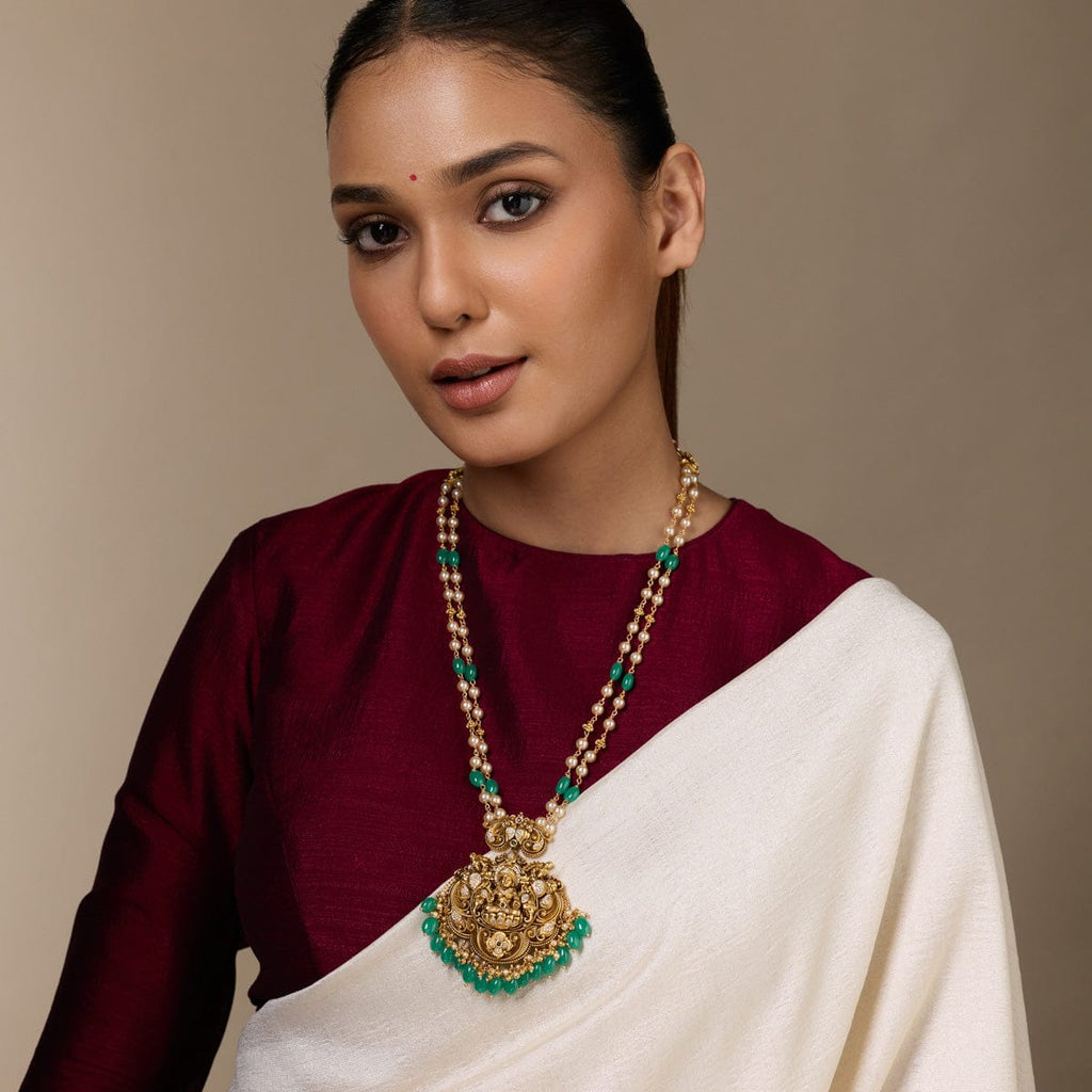 Temple Necklace Silver Temple Necklace 188956