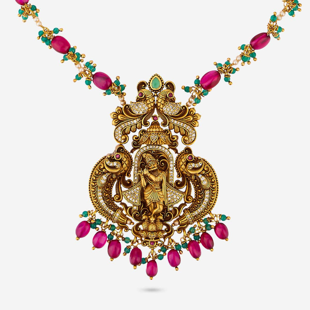 Temple Necklace Silver Temple Necklace 188957