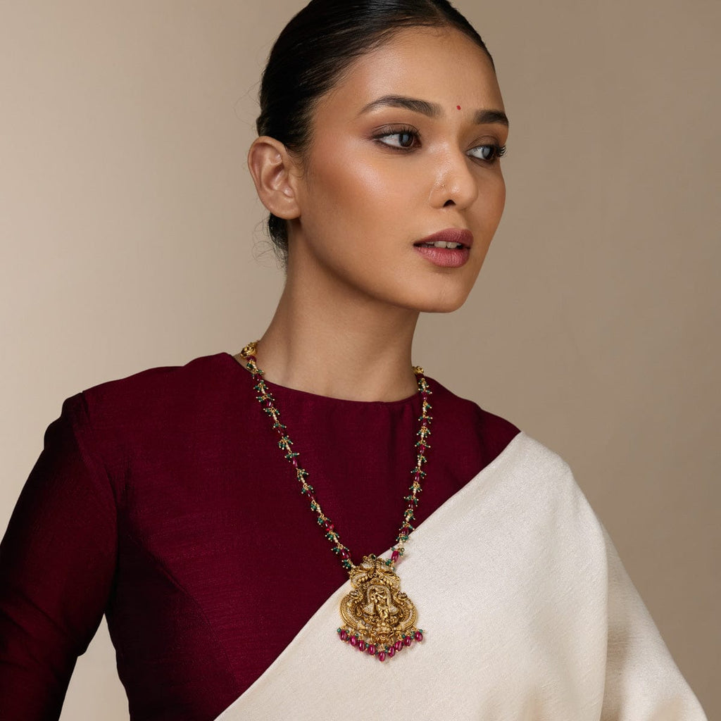 Temple Necklace Silver Temple Necklace 188957