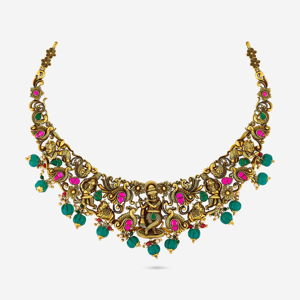 Temple Necklace Silver Temple Necklace 190485