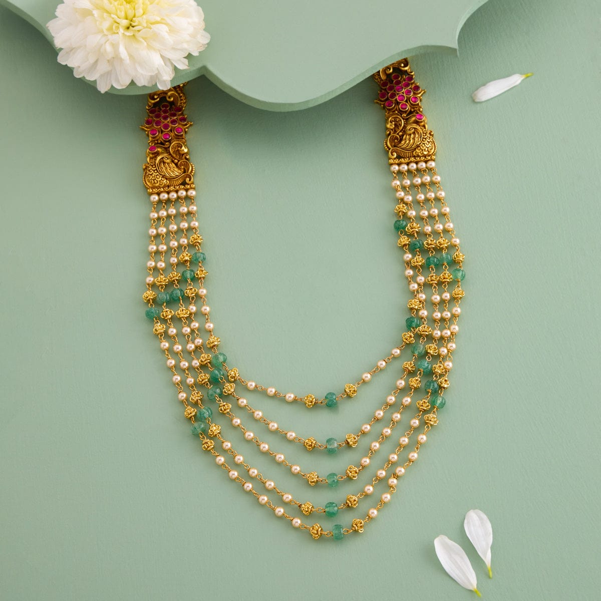 Temple Necklace Silver Temple Necklace 190489