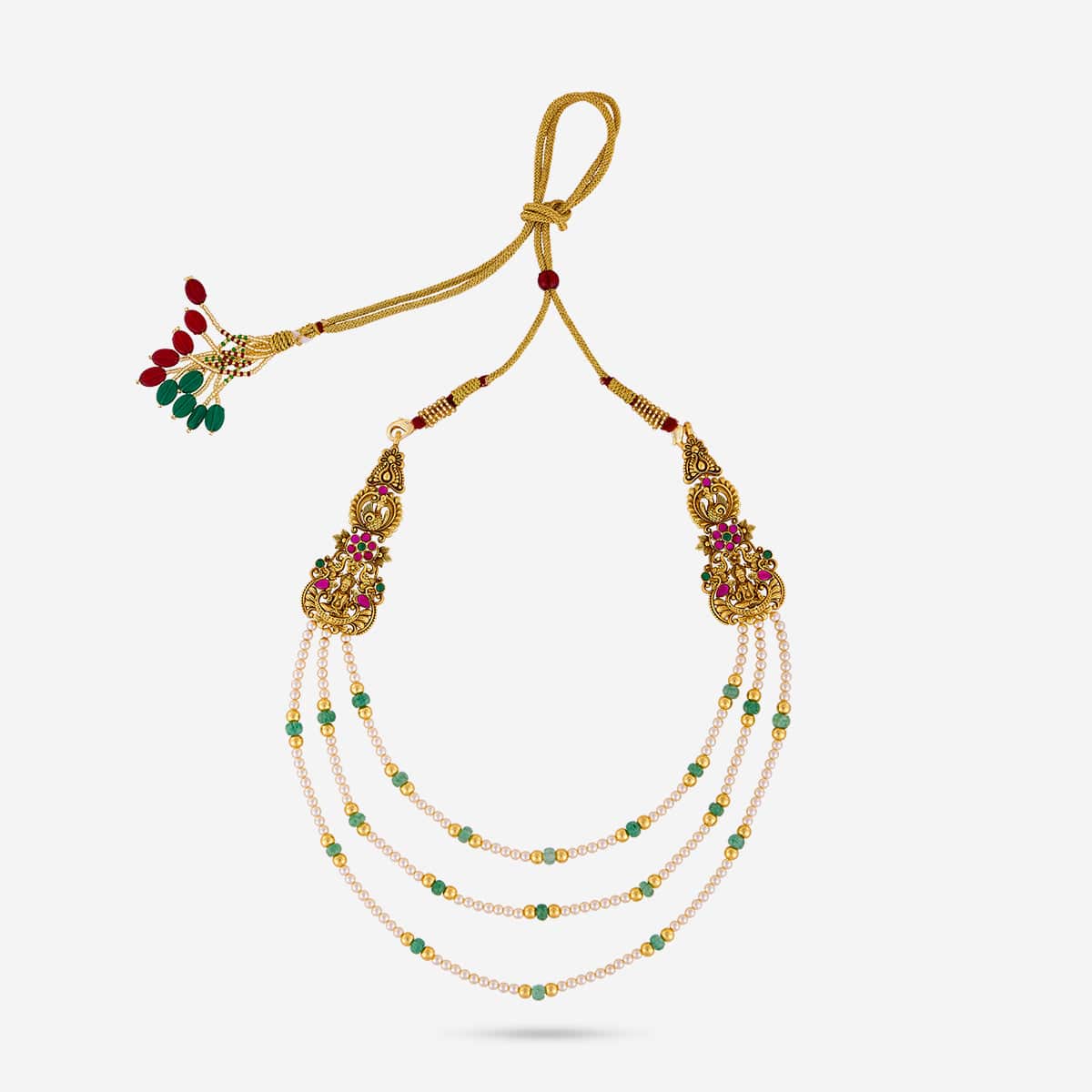 190490 Silver Temple Necklace 190490