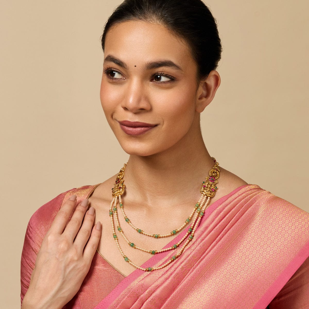 Temple Necklace Silver Temple Necklace 190490