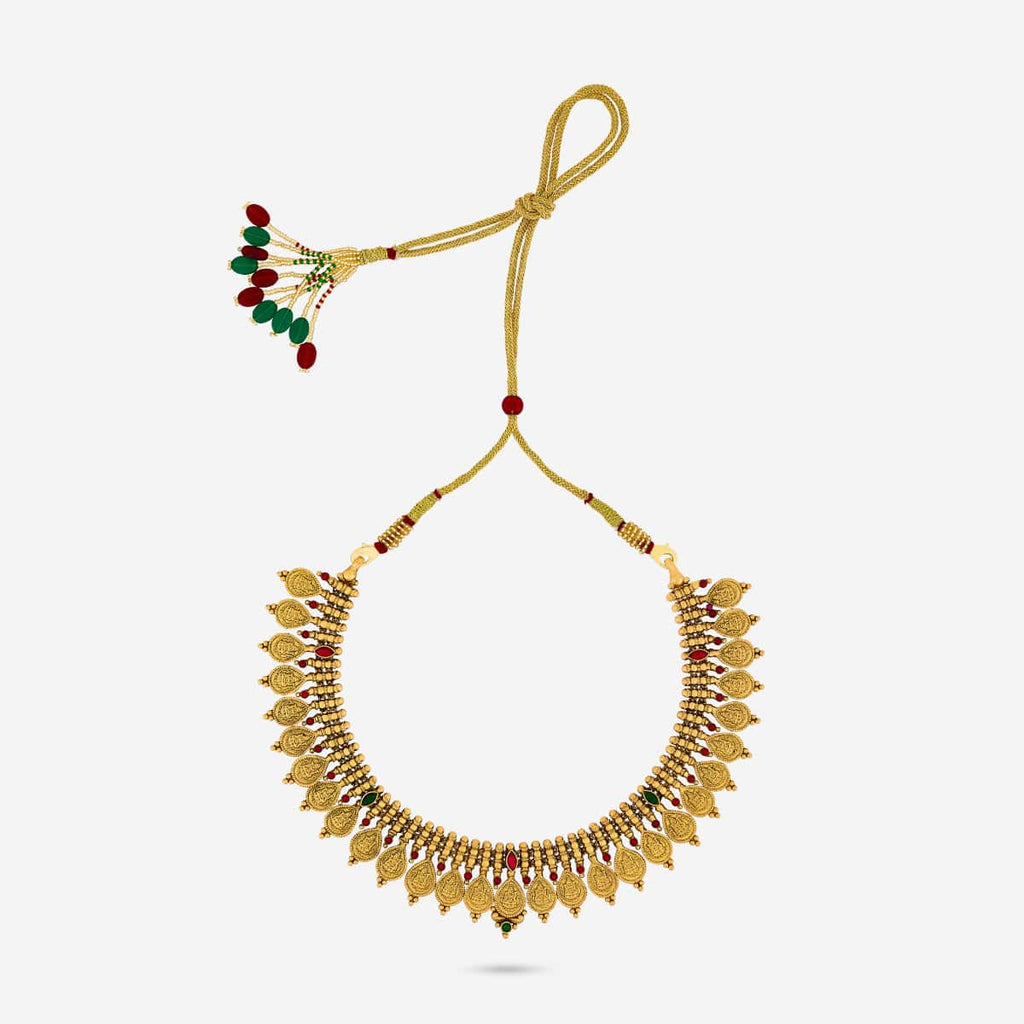 Temple Necklace Silver Temple Necklace 190594