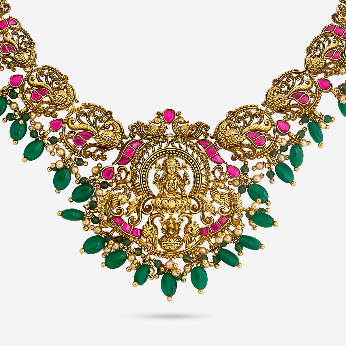 Temple Necklace Silver Temple Necklace 191015