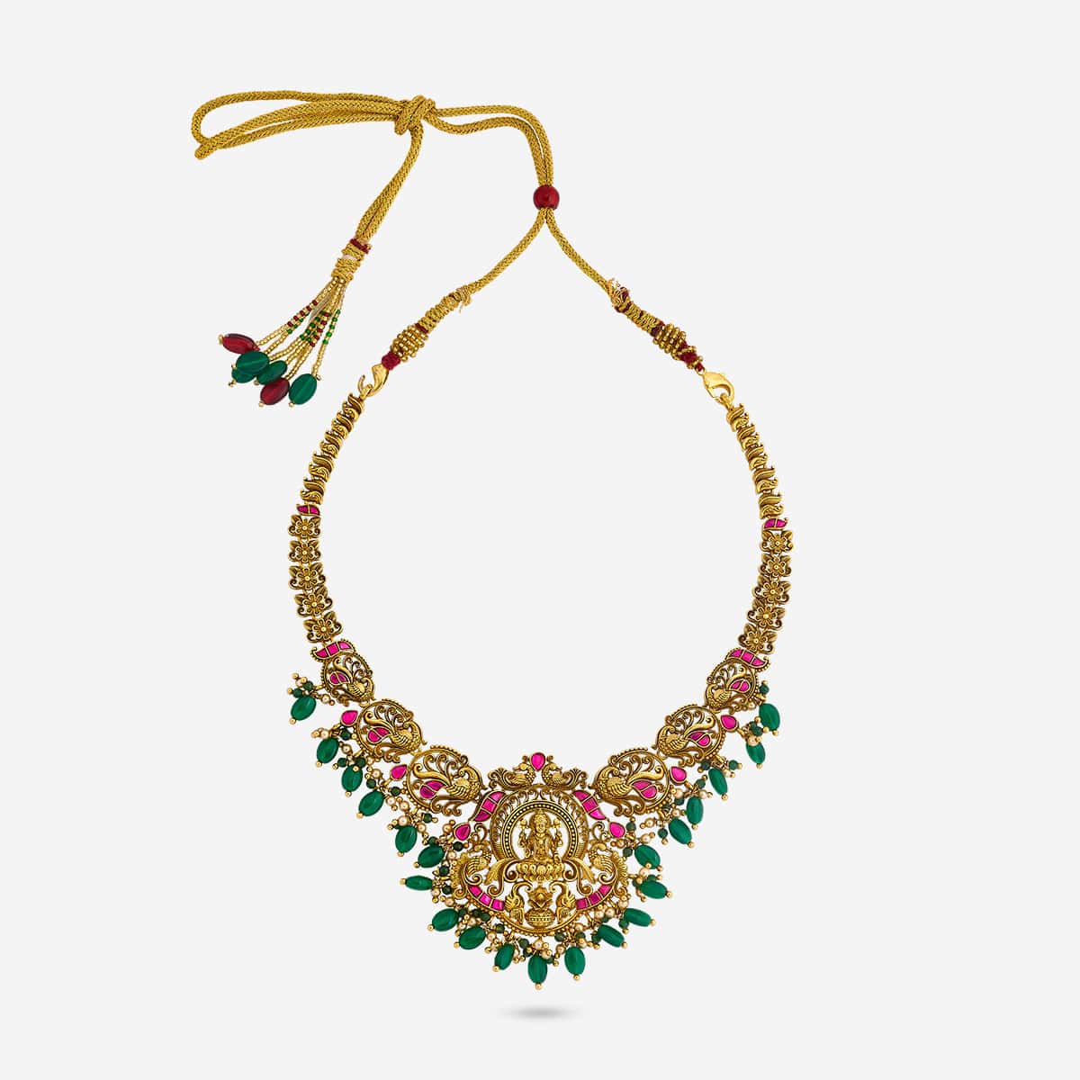 Temple Necklace Silver Temple Necklace 191015