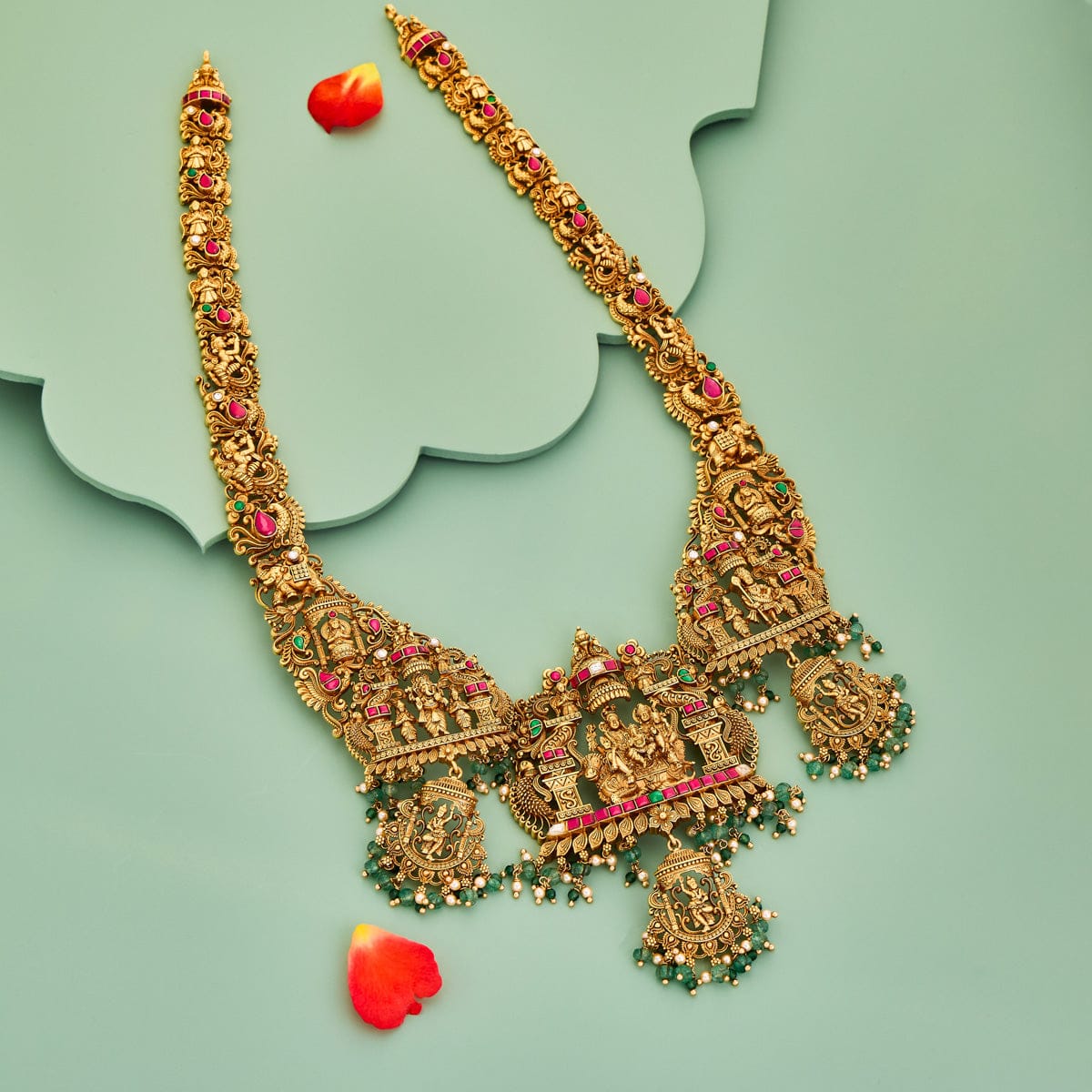 Temple Necklace Silver Temple Necklace 191016