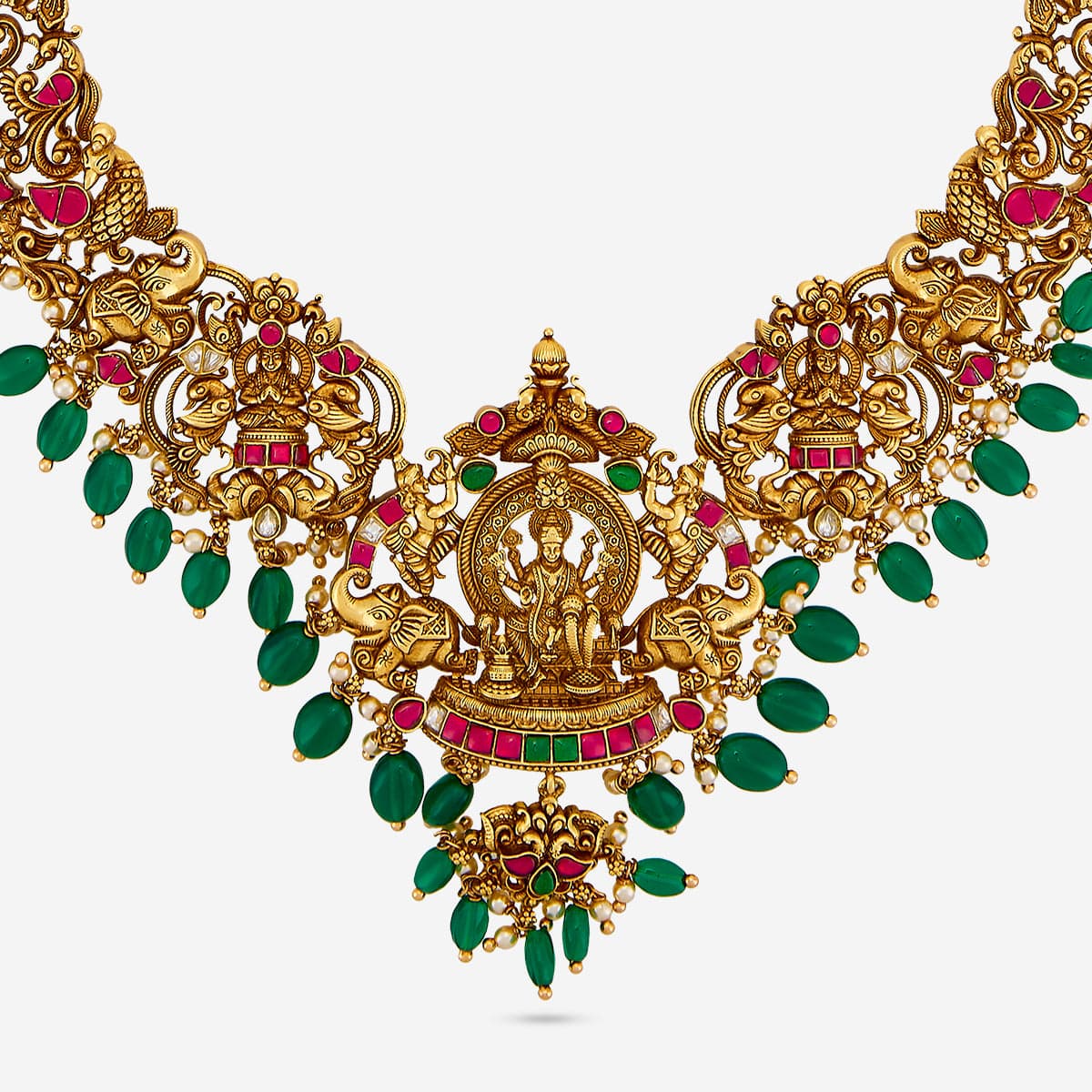 Temple Necklace Silver Temple Necklace 191017