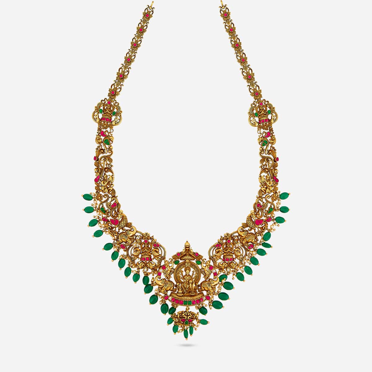 Temple Necklace Silver Temple Necklace 191017