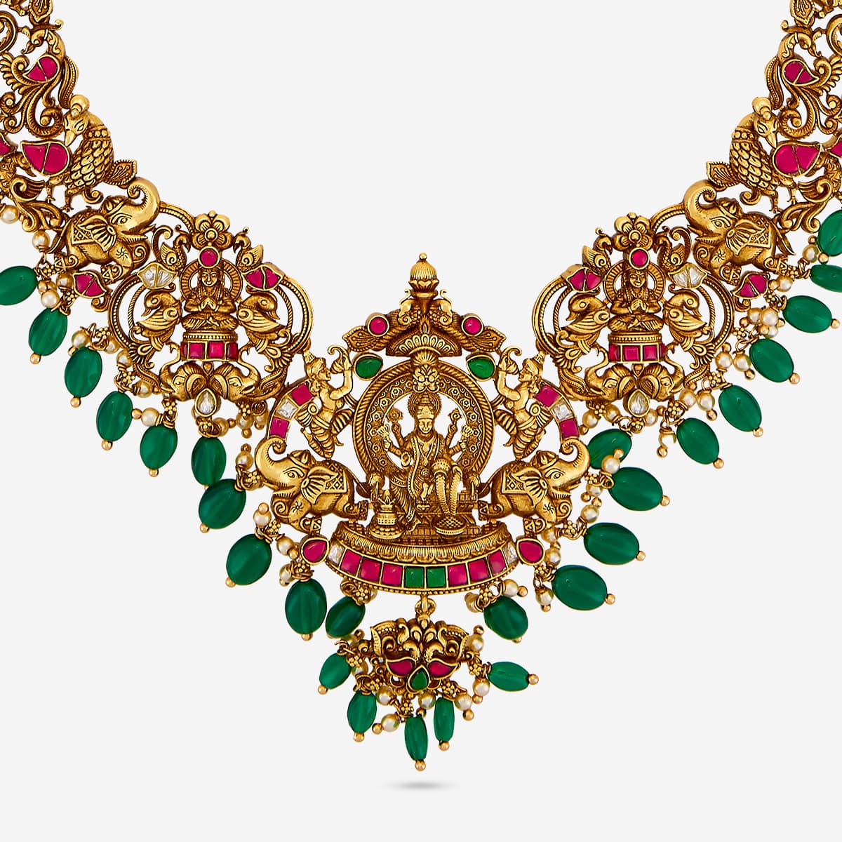 Temple Necklace Silver Temple Necklace 191017