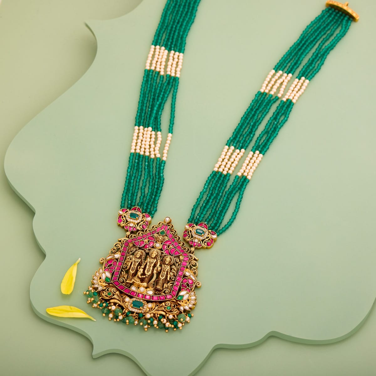 Temple Necklace Silver Temple Necklace 191024