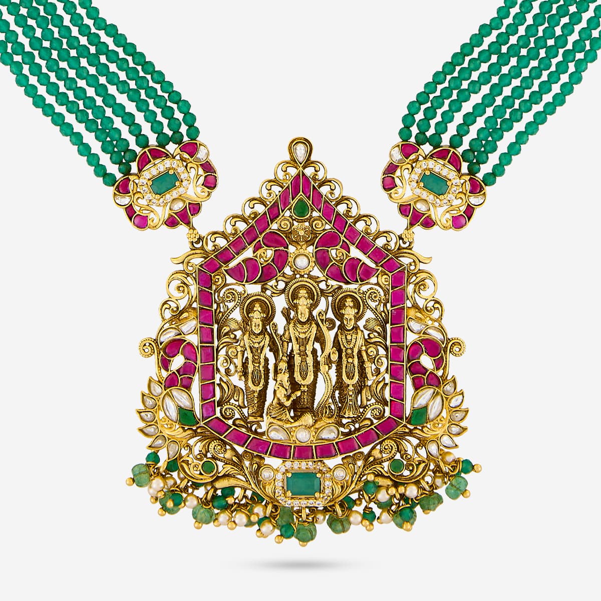 Temple Necklace Silver Temple Necklace 191024