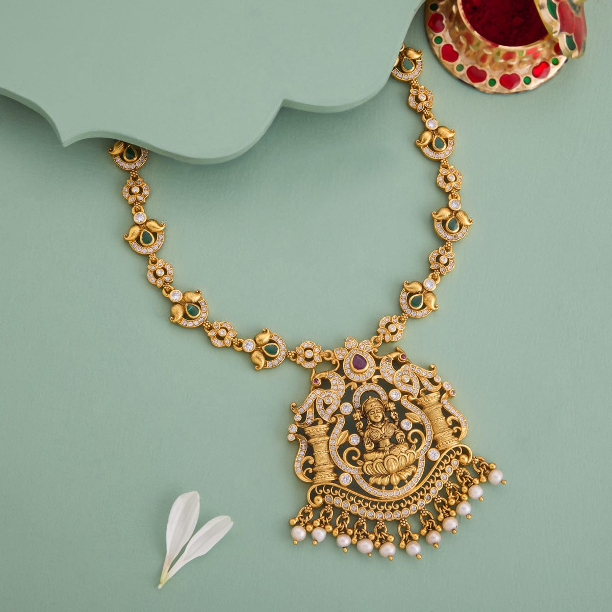 Temple Necklace Silver Temple Necklace 191901