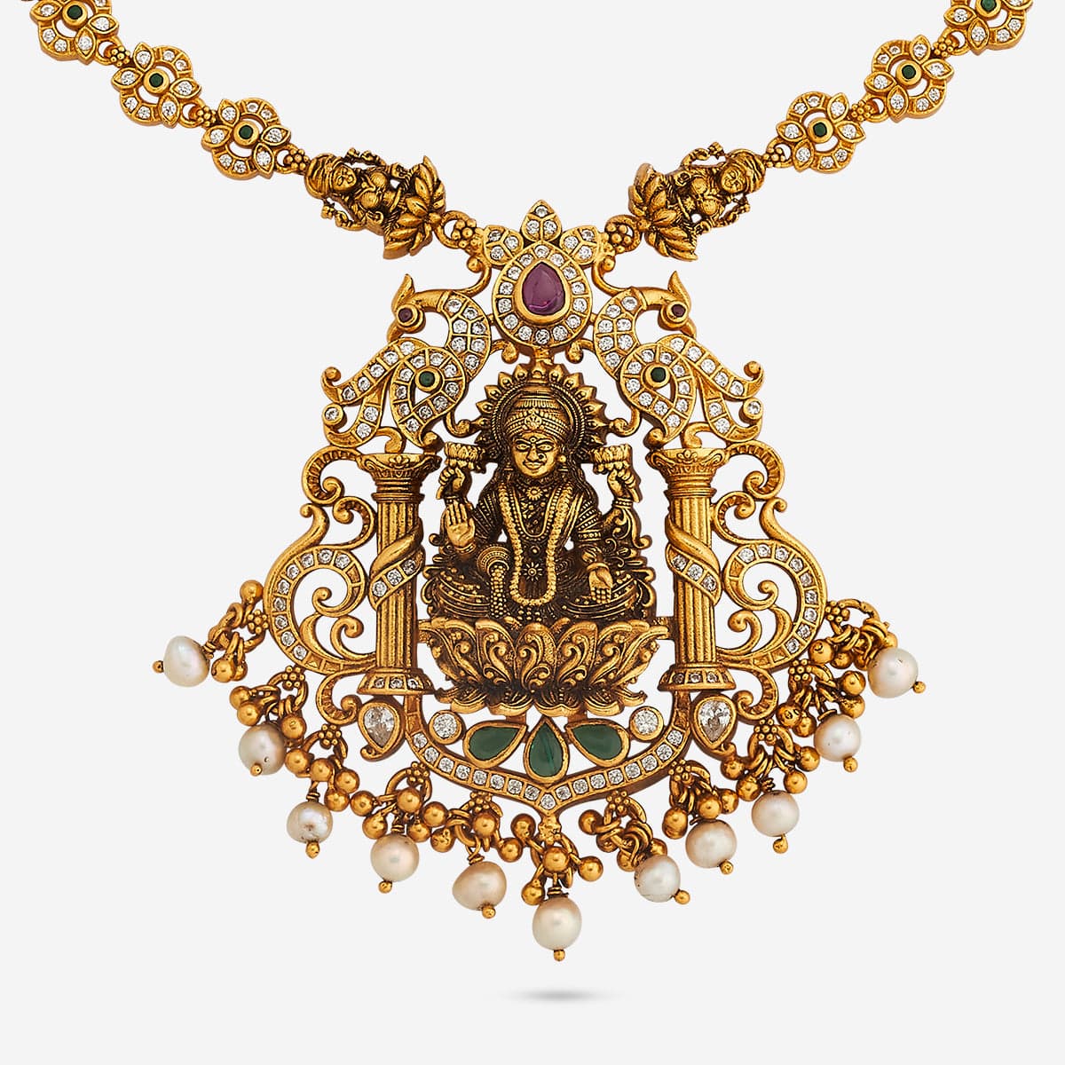 Temple Necklace Silver Temple Necklace 191902