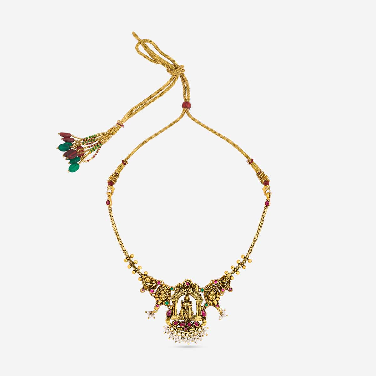 Temple Necklace Silver Temple Necklace 197017