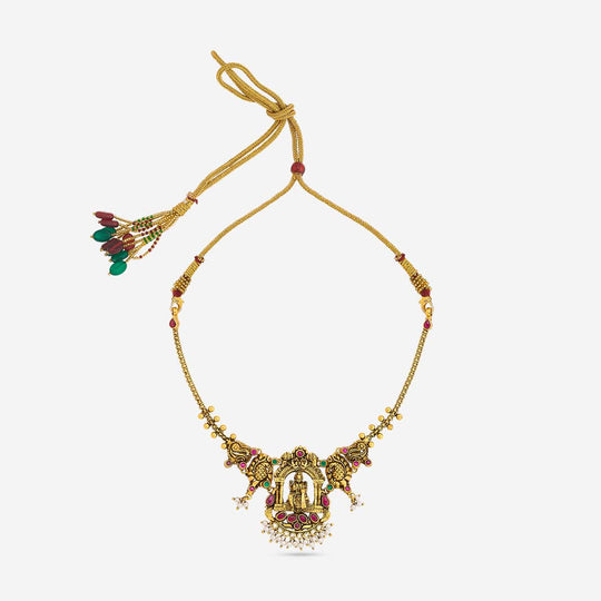Temple Necklace Silver Temple Necklace 197017