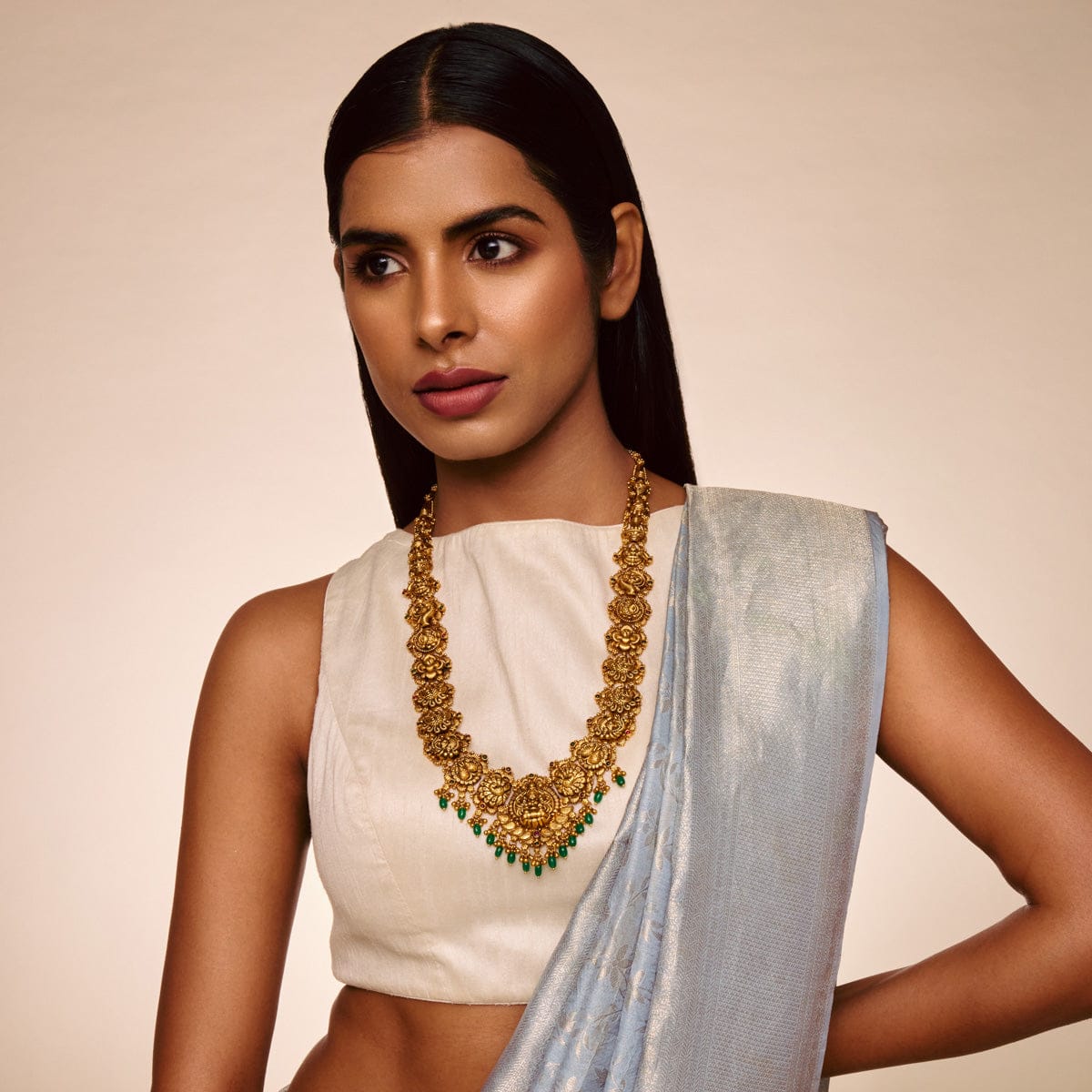 Temple Necklace Silver Temple Necklace 197088