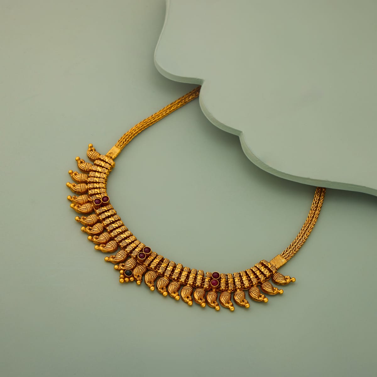 Temple Necklace Silver Temple Necklace 199488
