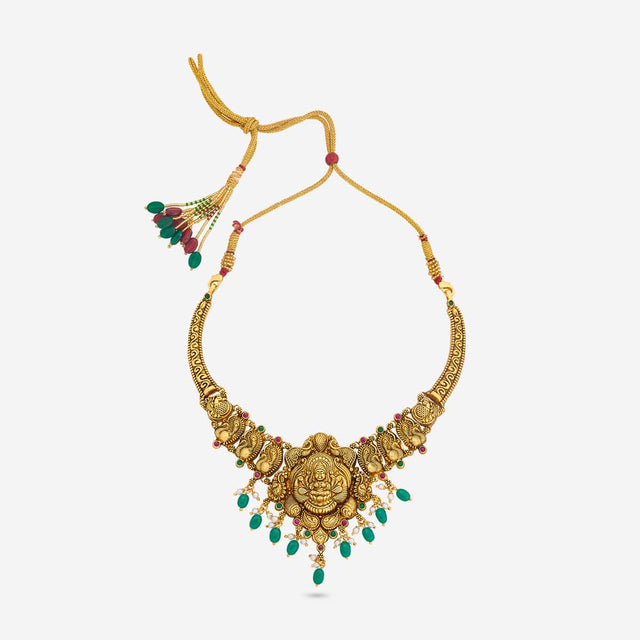 Temple Necklace Silver Temple Necklace 201121