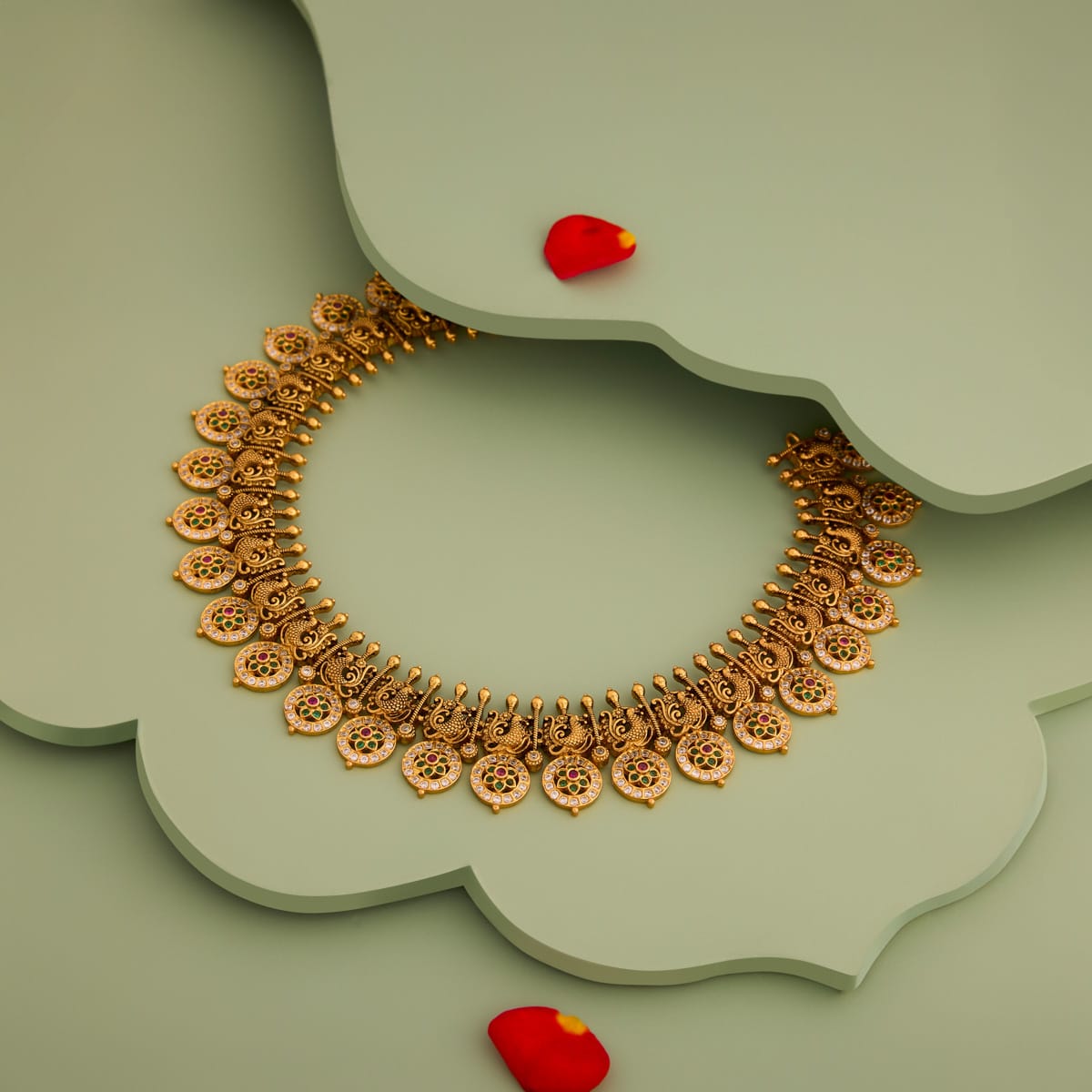 Temple Necklace Silver Temple Necklace 201404