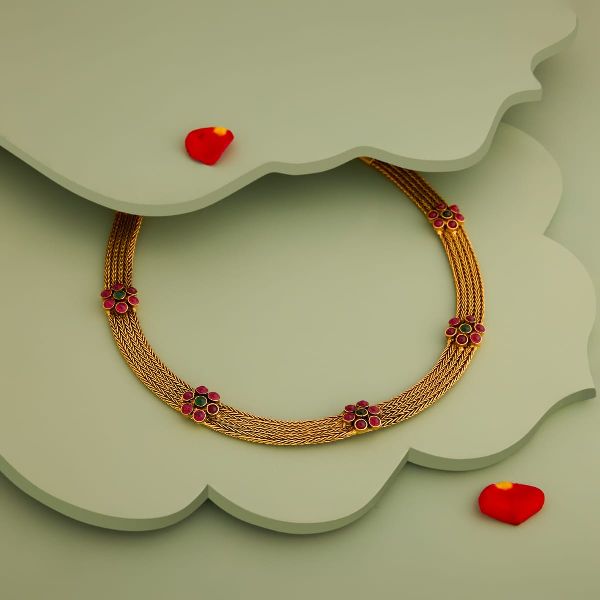 Temple Necklace Silver Temple Necklace 201409