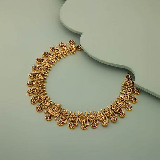 Temple Necklace Silver Temple Necklace 202749