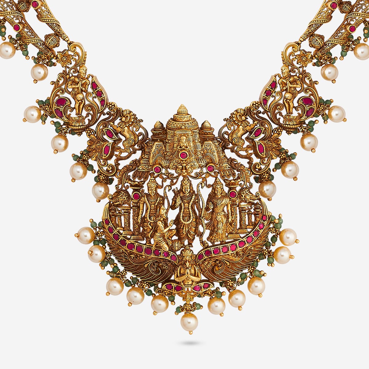 Temple Necklace Silver Temple Necklace 204127