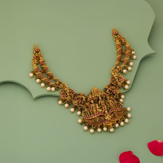 Temple Necklace Silver Temple Necklace 204127