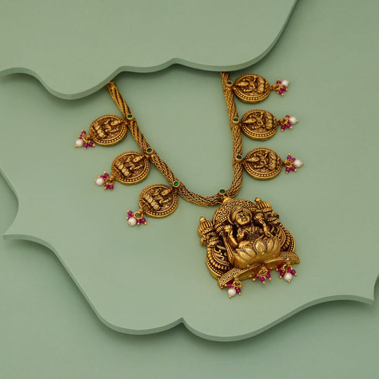 Temple Necklace Silver Temple Necklace 204717