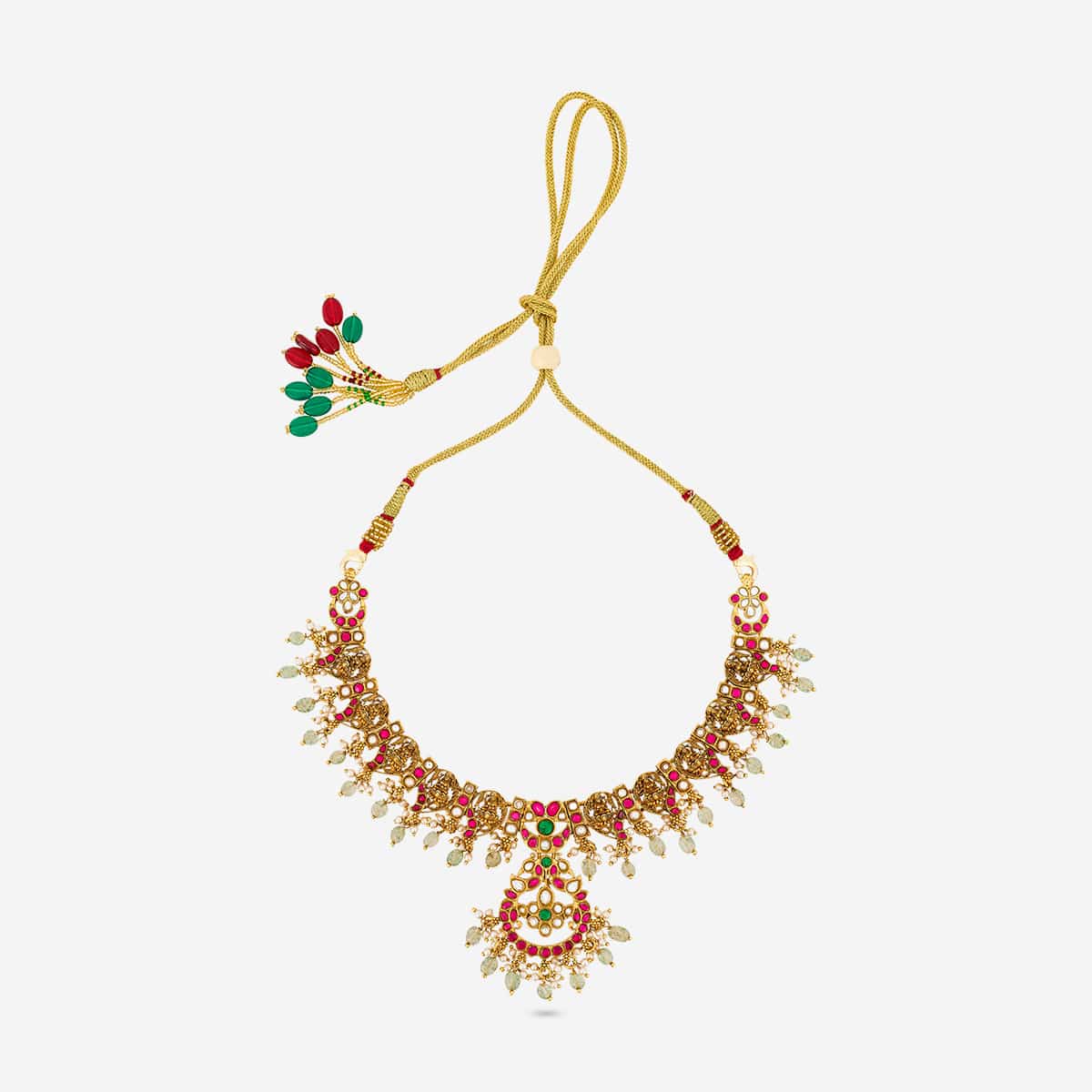 Temple Necklace Silver Temple Necklace 204872