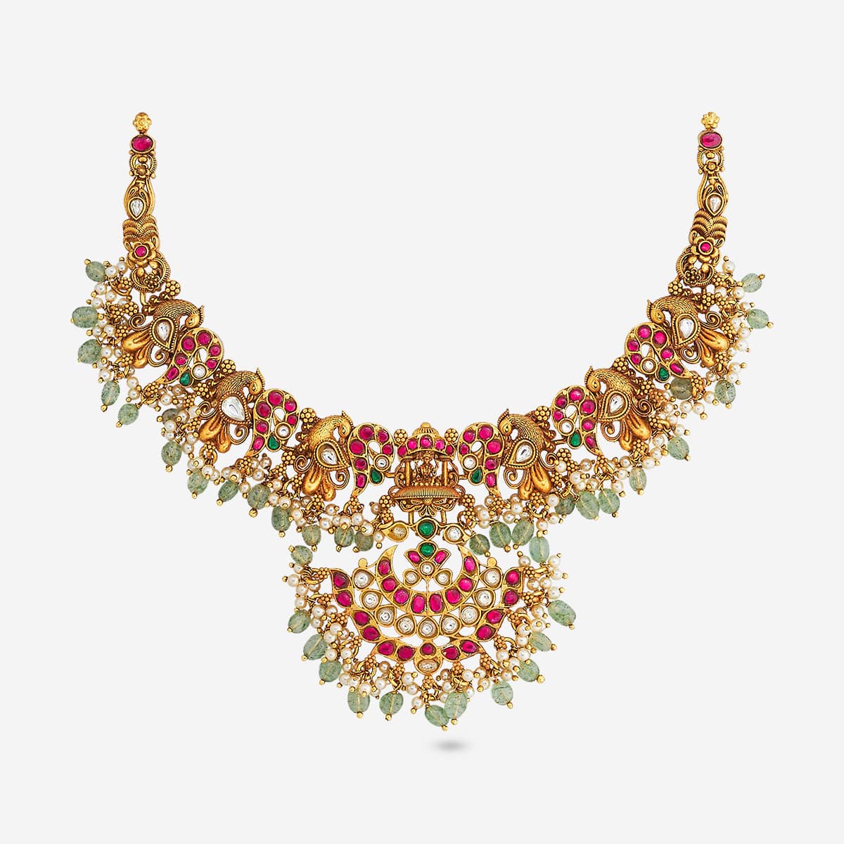 Temple Necklace Silver Temple Necklace 204873