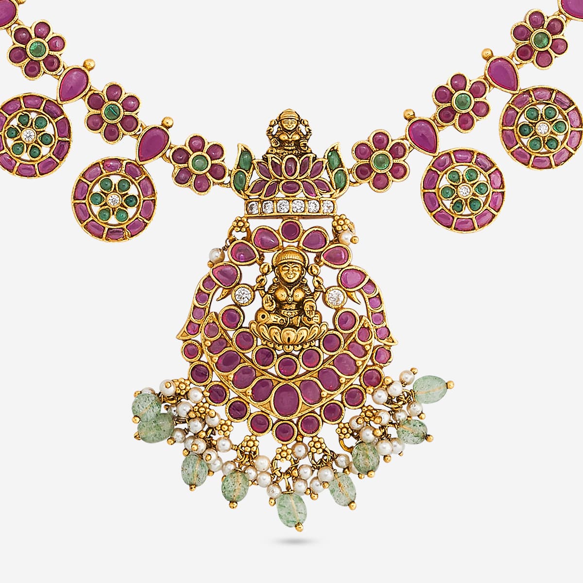 Temple Necklace Silver Temple Necklace 204874