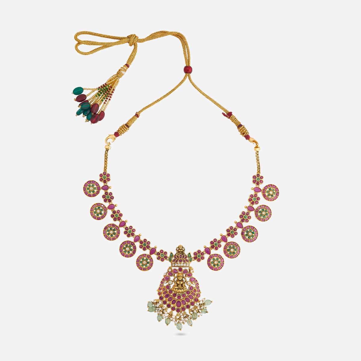 Temple Necklace Silver Temple Necklace 204874