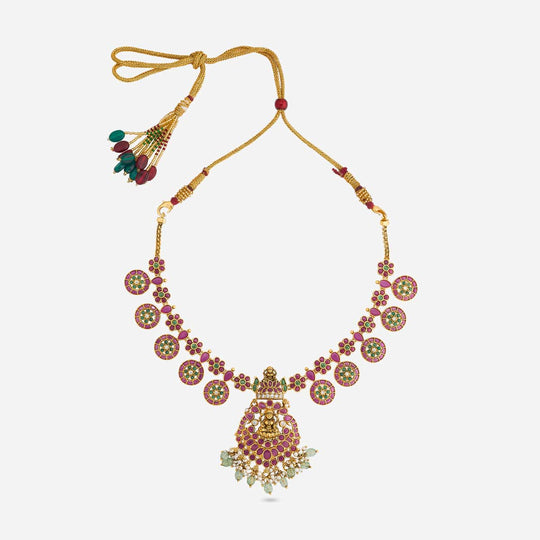 Temple Necklace Silver Temple Necklace 204874